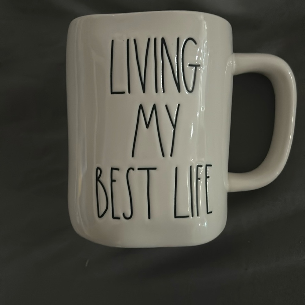 “Living My Best Life” Rae Dunn Mug